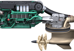 Volvo Penta IPS1200 With Twin D13 engines 1200hp