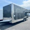 8.5×20 TA BBQ Food Trailer in Gray – Quality Cargo