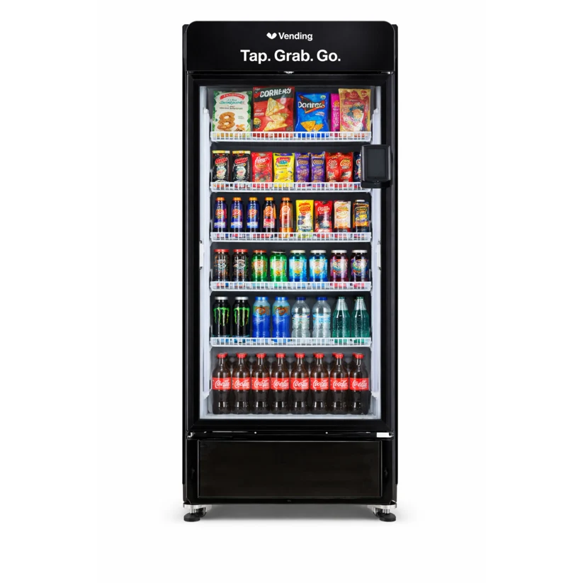 AI Smart Cooler Vending Machine | Cashless Self-Checkout Fridge