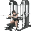 French Fitness FSR50 All-in-One Home Gym Smith Machine + Dual Cable Rack (New) - Image 3