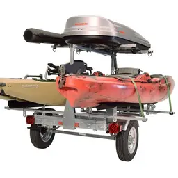 MicroSport 2 Tier LowBed Trailer, 2 Kayak Bunk Kits