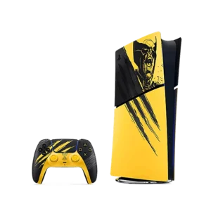 PlayStation®5 Digital Edition Console 825 GB - Marvel’s Wolverine Battle Yellow Limited Edition