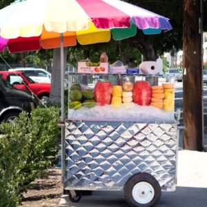 Roadside street vendors Fruit vendor carts Carro de fruta FV50