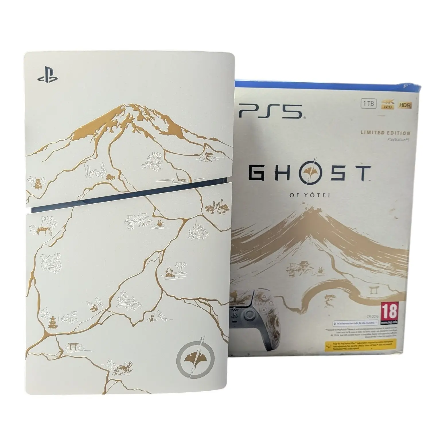 Sony PlayStation 5 Slim 1TB Disc Version Ghost Of Yotei Edition