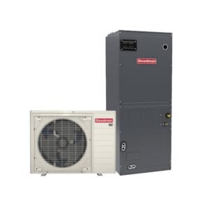 Goodman 3 Ton 16.5 SEER2 Side Discharge Heat Pump Split System - 115V Air Handler, Not Compatible with Heat Kits, R32